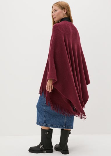 Burgundy Shawl