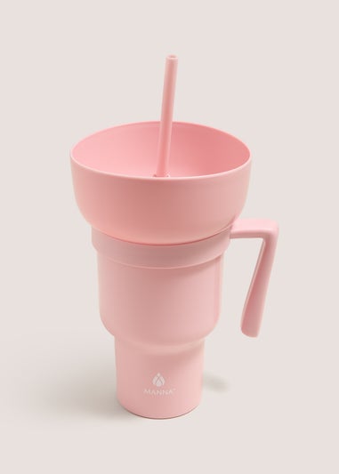 Pink Snack Tumbler