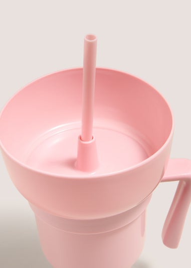 Pink Snack Tumbler