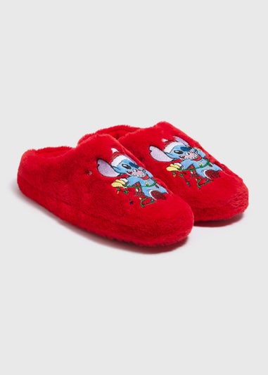 Red Stitch Christmas Slipper