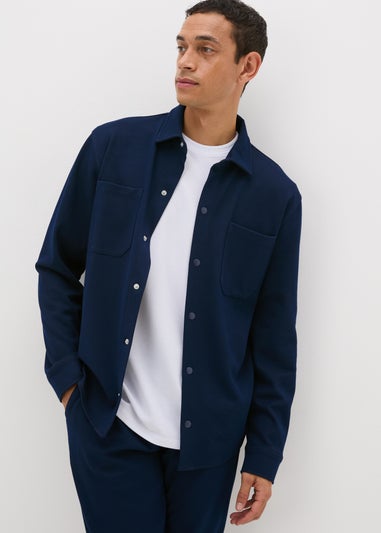 Navy Smart Shacket