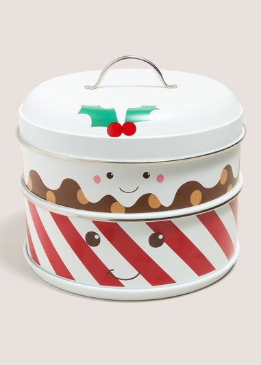 Christmas Stacking Cake Tins