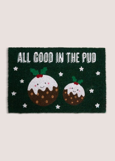 Multi All Good In The Pud Doormat