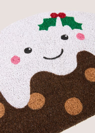 Christmas Pudding Doormat