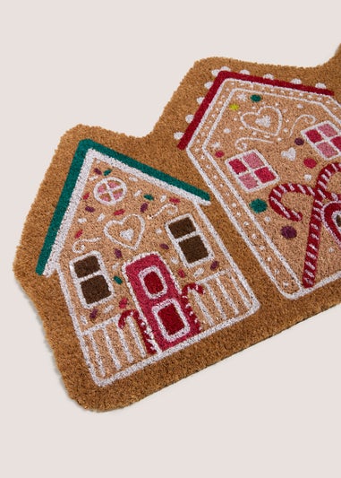 Christmas Gingerbread Doormat (75cmx45cmx1.5cm)