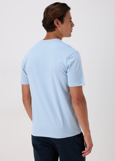 Light Blue Essential V-Neck T-Shirt