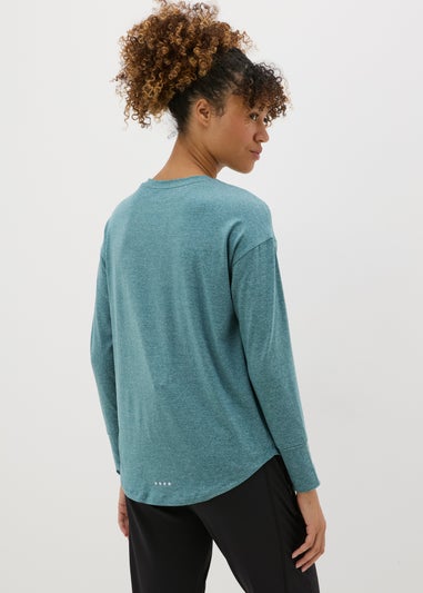 Souluxe Teal Long Sleeved T-Shirt