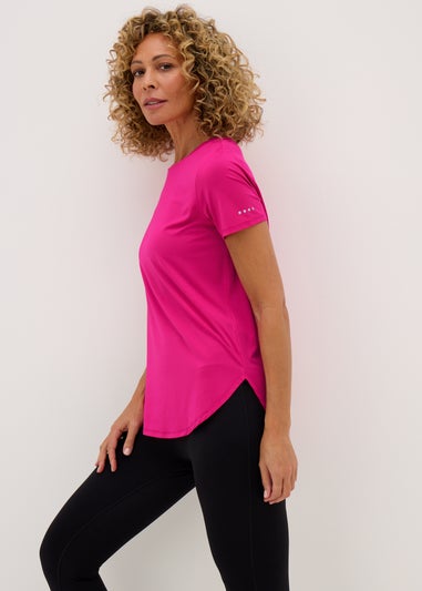 Pink Longline T-Shirt