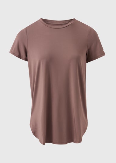 Souluxe Brown Longline T-Shirt