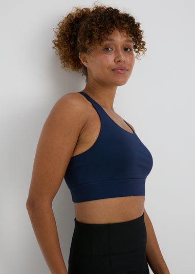 Souluxe Navy Crop Top