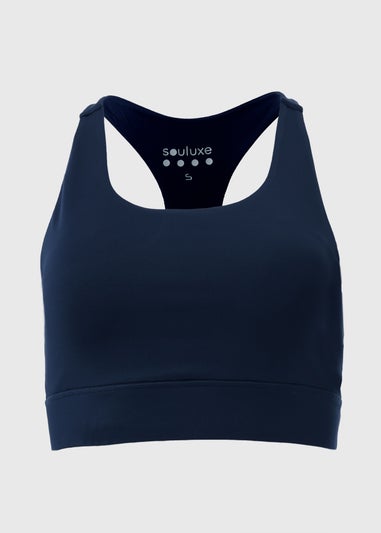 Souluxe Navy Crop Top