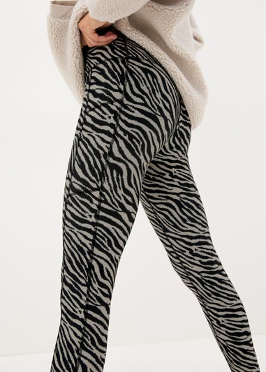 Souluxe Zebra Print Leggings