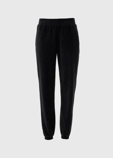 Black Fleece Jogging Bottoms