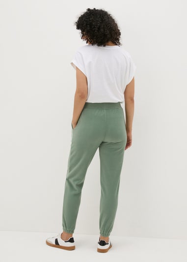 Khaki Fleece Jogging Bottoms