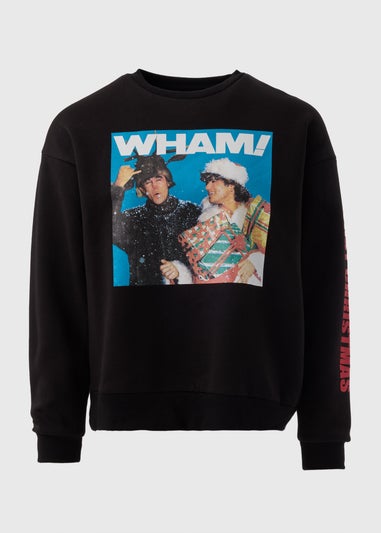 Wham! Black Christmas Sweatshirt