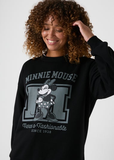 Disney Black Minnie Mouse Sweatshirt