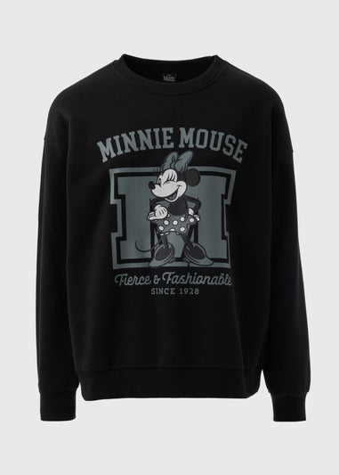 Disney Black Minnie Mouse Sweatshirt