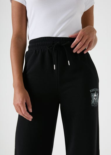 Disney Black Minnie Mouse Jogging Bottoms