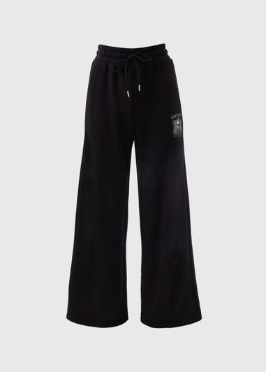 Disney Black Minnie Mouse Jogging Bottoms