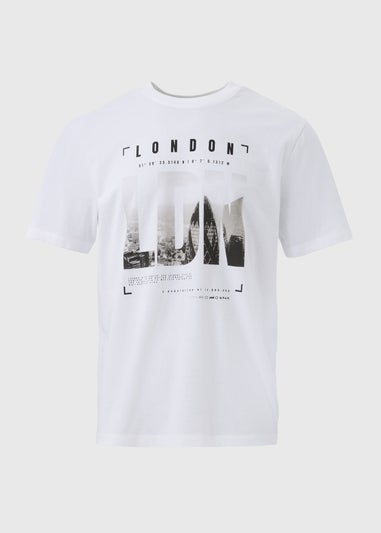 White London City Print T-Shirt