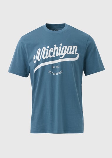 Blue Michigan T-Shirt