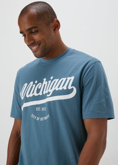 Blue Michigan T-Shirt