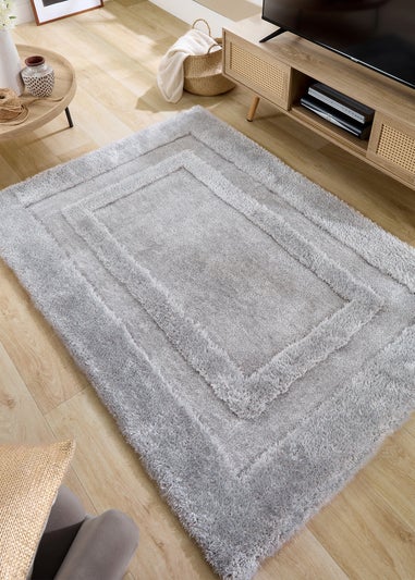 Origins Silver Frame Rug (120x170)