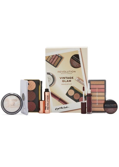 Revolution Vintage Glam Makeup Set Matalan 4836