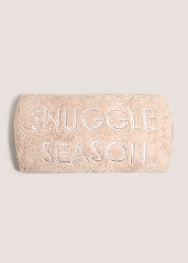 Beige Snuggle Season Handwarmer Cushion (30cm x 50cm)