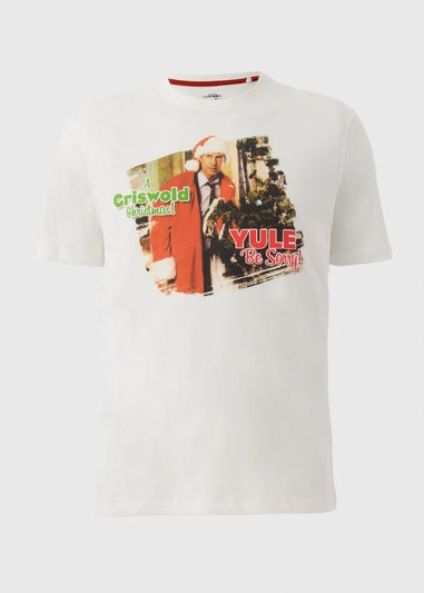 National Lampoon Ecru Christmas T-Shirt