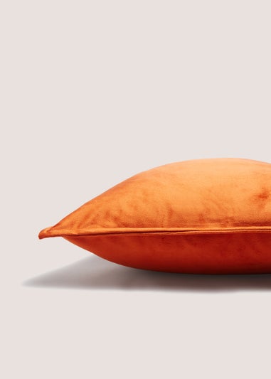 Rust Velvet Cushion