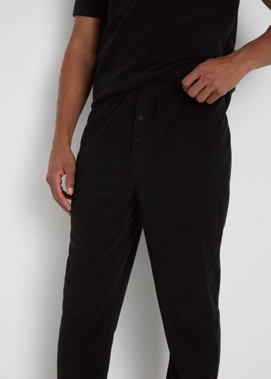 Black Fleece Long Jogging Bottoms