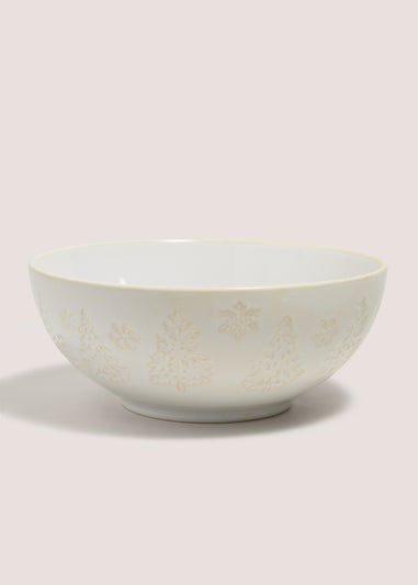 Cream Wondrous Serve Bowl