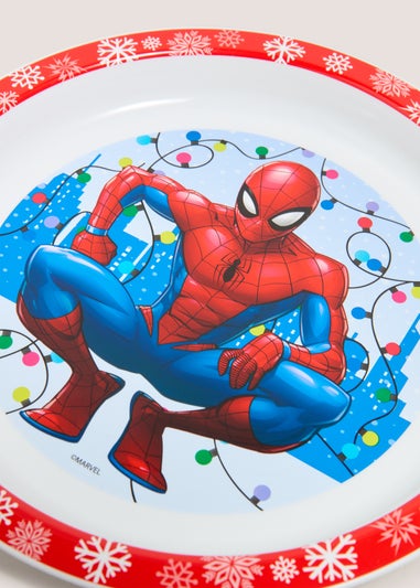 Xmas Spiderman Plate