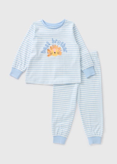 Kids Blue Best Brother Pyjama Set (1-7yrs)