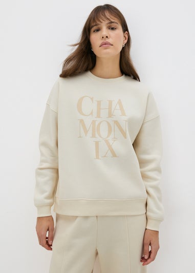 Cream Chamonix Sweatshirt