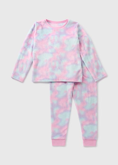 Girls Multicolour Glitter Pyjama Set (7-12yrs)