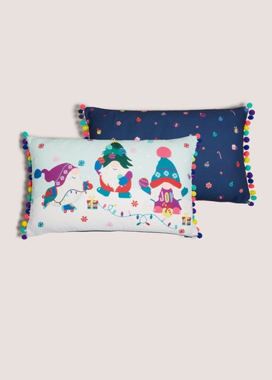 Multicolour Joyful Gnome Cushion