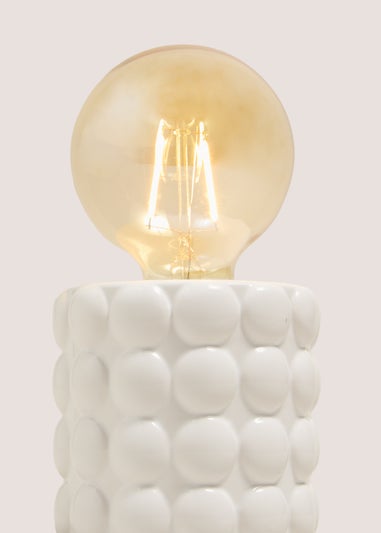 White Bobble LED Lamp