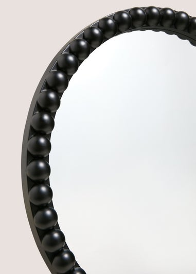 Black Bobble Mirror