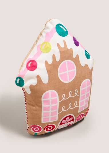 Gingerbread Light Up Cushion