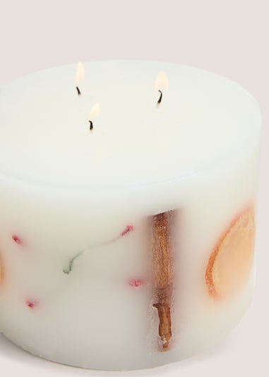 Festive Berry Red Candle