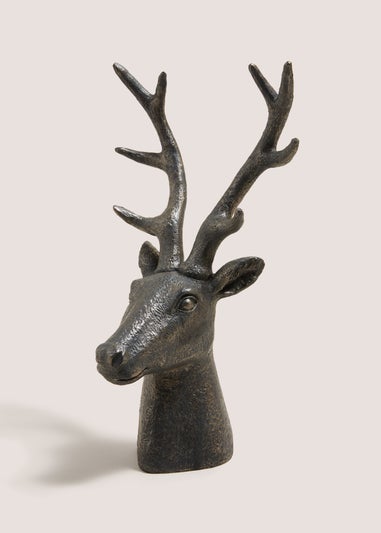 Winter Poem Stag Head Ornament