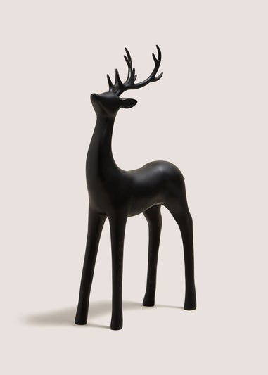 XL Black Stag Ornament