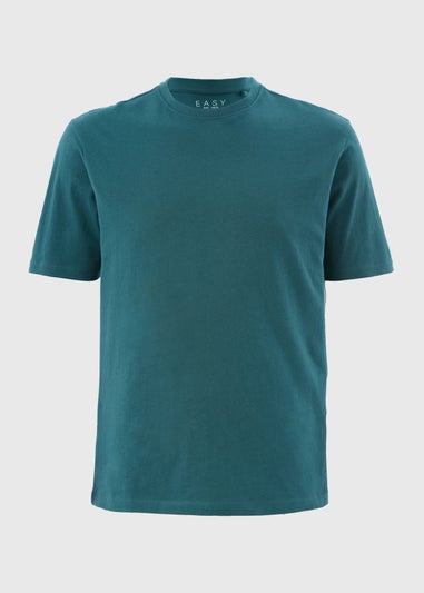 Teal Essential Crew Neck T-Shirt