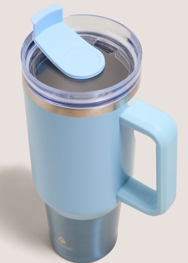 Blue Metallic Atlas Cup