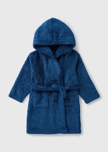 Kids Blue Dressing Gown (1-13yrs)