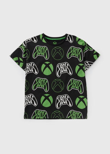 Boys Black Xbox T-Shirt (4-13yrs)