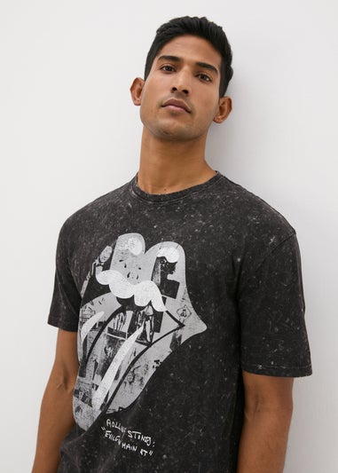 Rolling Stones Charcoal Washed T-Shirt