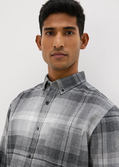 Grey Grindle Check Shirt